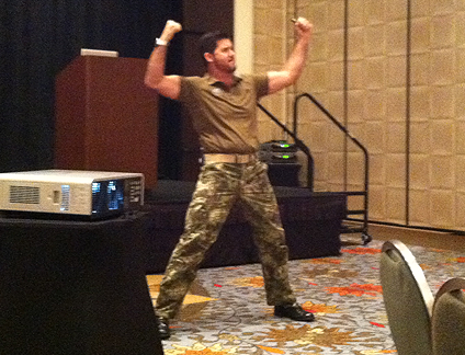 David Rutherford - Navy Seal speaks at DHI Dallas Texas 2014