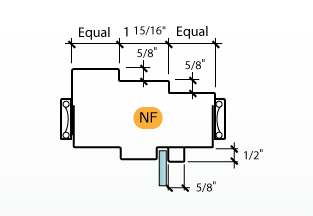 DE-Series Frame Profile (NF)