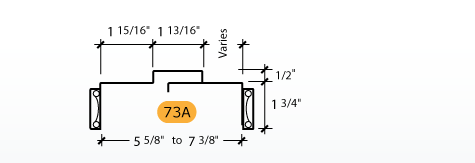 Adjustable - Frame Profile (73A)