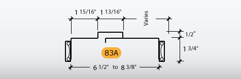 Adjustable - Frame Profile (83A)