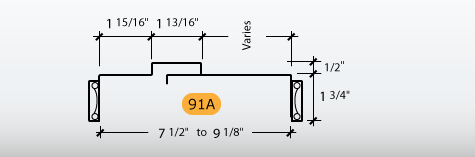 Adjustable - Frame Profile (91A)