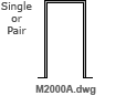 CAD Drawing for Elevations on Adjustable Door Frame