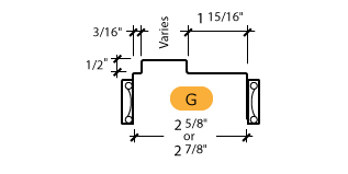 Classic C-Series Frame Profile (G)