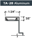 Casing Profile CAD Drawings for Timely Door Frames