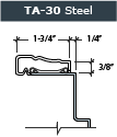 Casing Profile CAD Drawings for Timely Door Frames