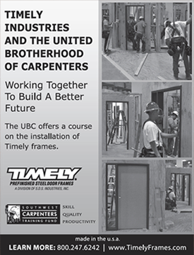 Working Together - Timely and the United Brotherhood of Carpenters Ad