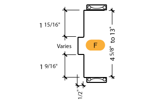 Classic C-Series Frame Profile (F)