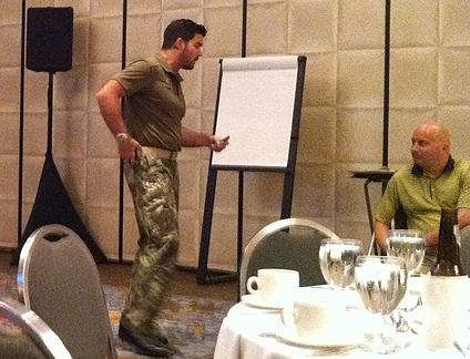 David Rutherford - Navy Seal speaks at DHI Dallas Texas 2014