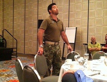 David Rutherford - Navy Seal speaks at DHI Dallas Texas 2014