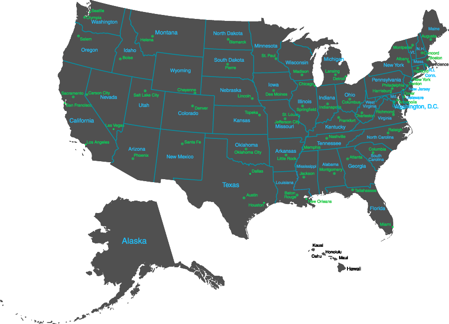 Timely Finished Door Frames US Contacts Map