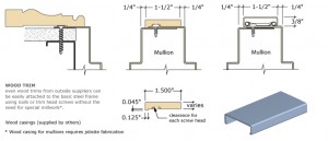 Wood Casing Information drawing