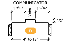 CAD Drawing Image for Classic Frame Profile