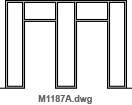 CAD Drawing for Timely Door Frames